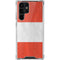 Peru Flag Distressed Galaxy S22 Ultra Clear Case
